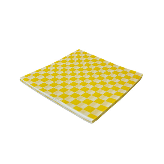 Papel Encerado Cuadros 20x20cm x100und