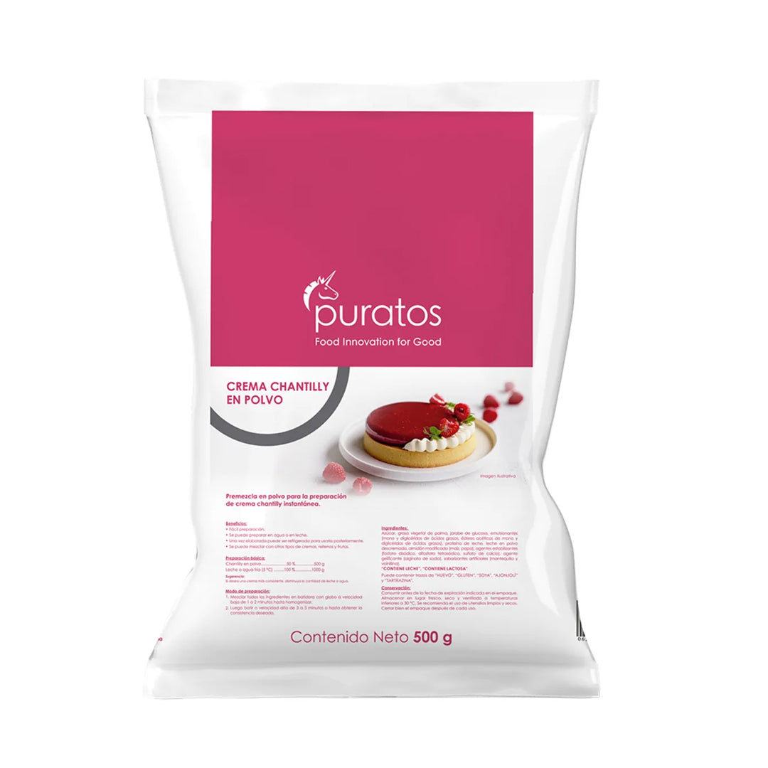 Crema Chantilly En Polvo Puratos X500Gr