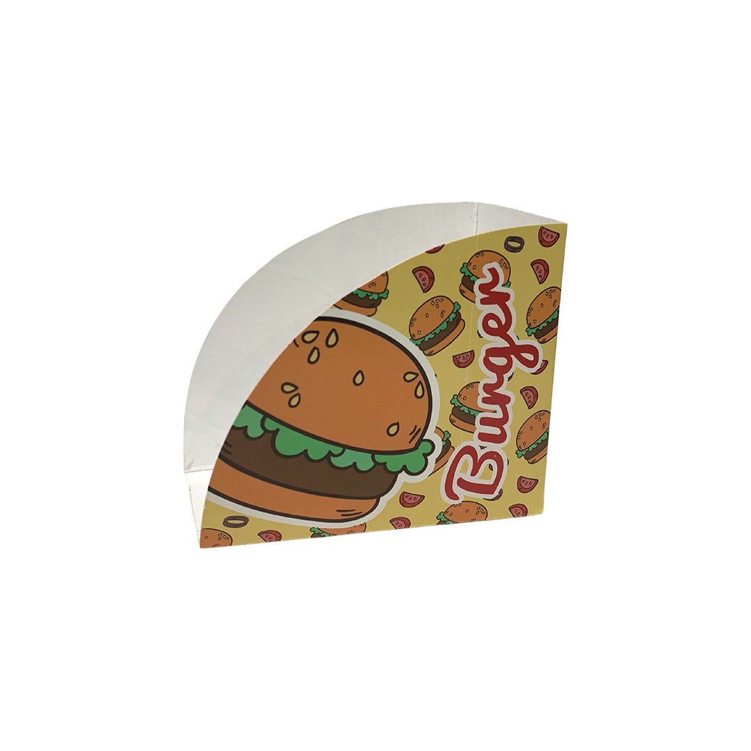 Porta Hamburguesa Estampado x50und