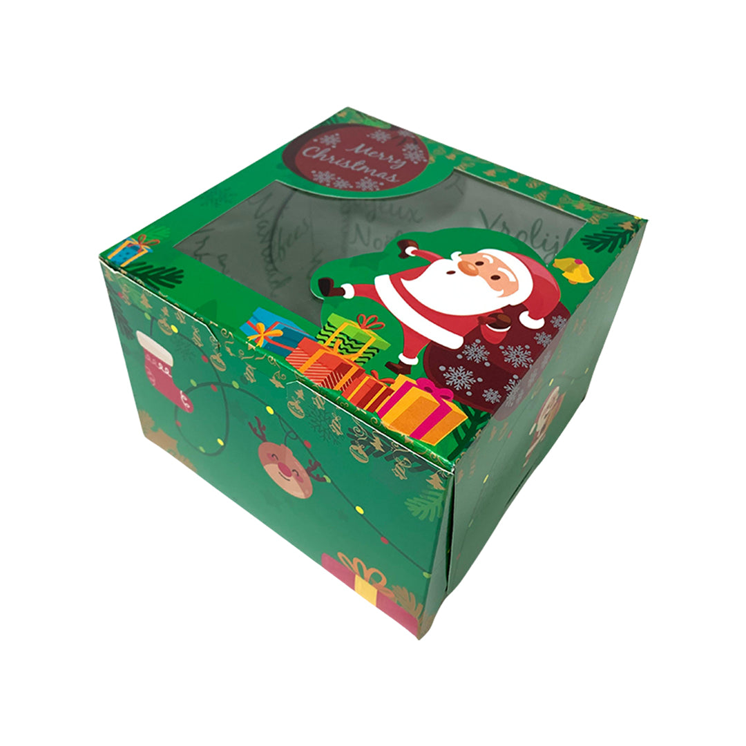 Caja Navidad 17x17x12cm