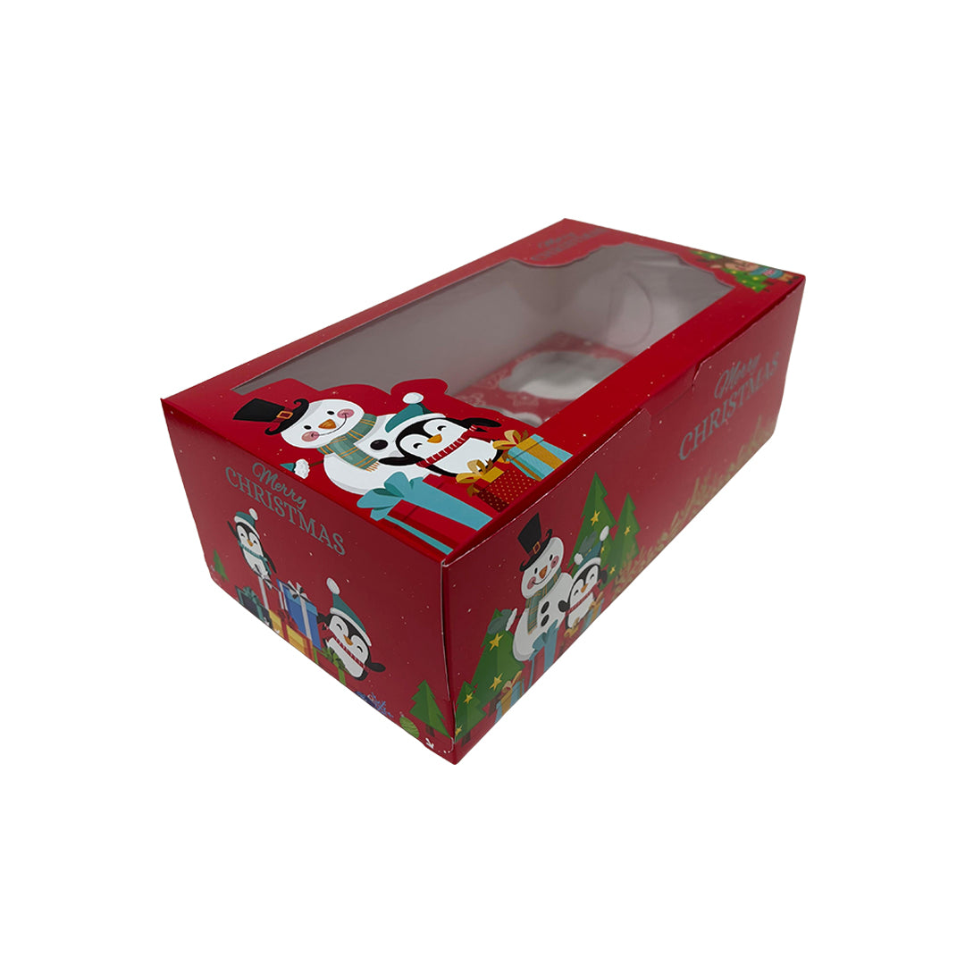 Caja Navidad Cupcake x6cav (27x15x9.5cm)