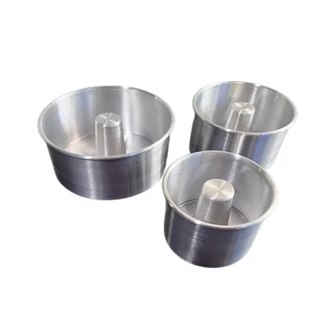 Set Moldes de Aluminio Volcán 16-18-20cm