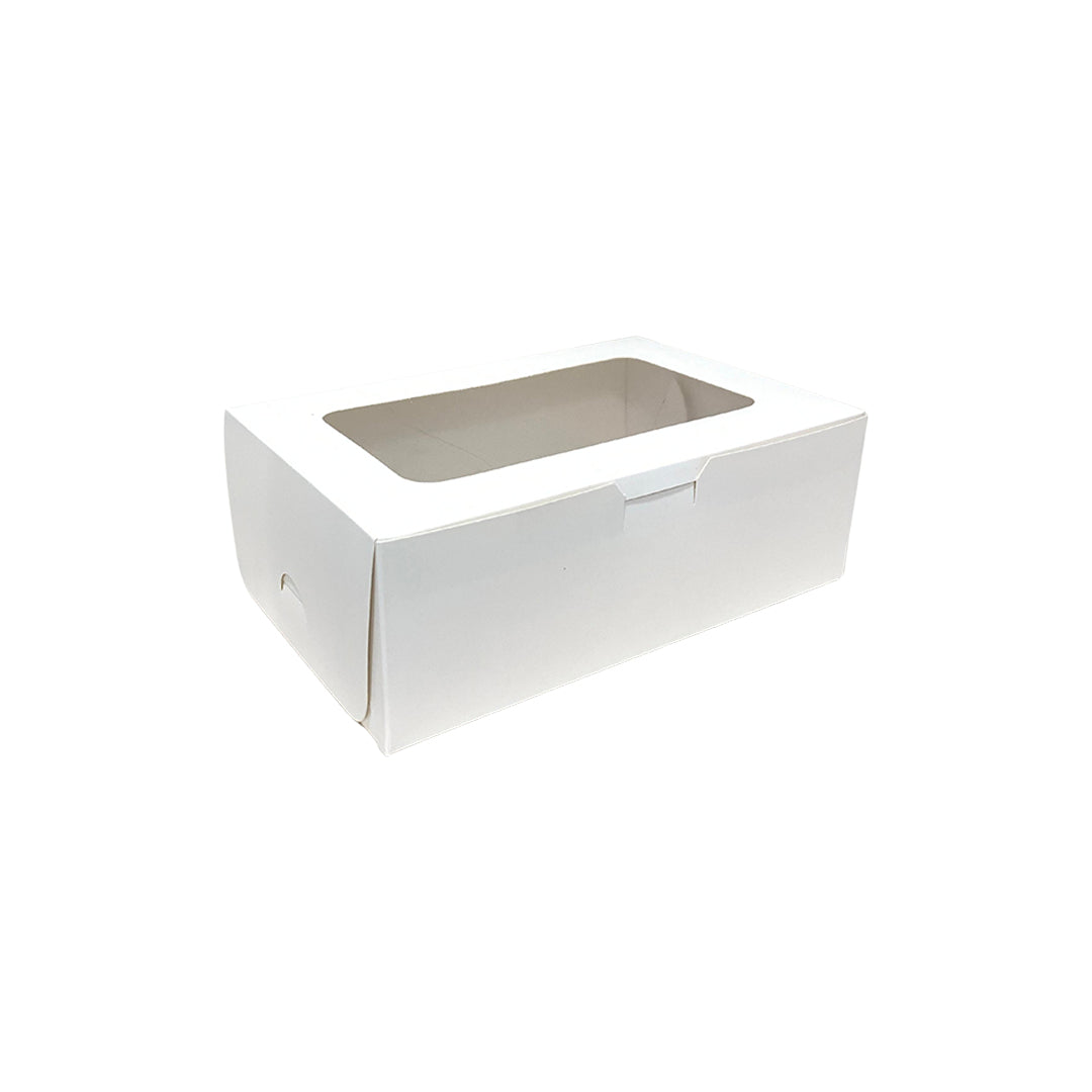 Caja Blanca con Ventana (20x13x7cm) x1und