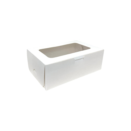 Caja Blanca con Ventana (20x13x7cm) x1und