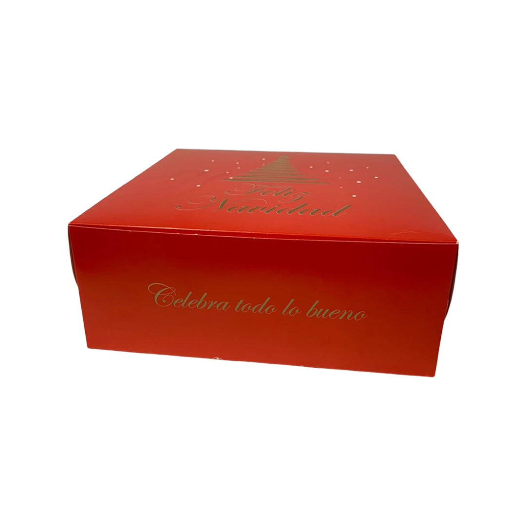Caja Roja Navidad (25x25x10cm)
