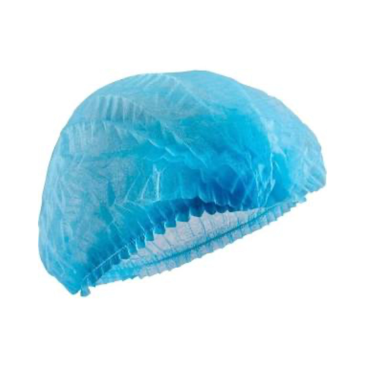 Gorro Desechable Tipo Oruga Azul x100und