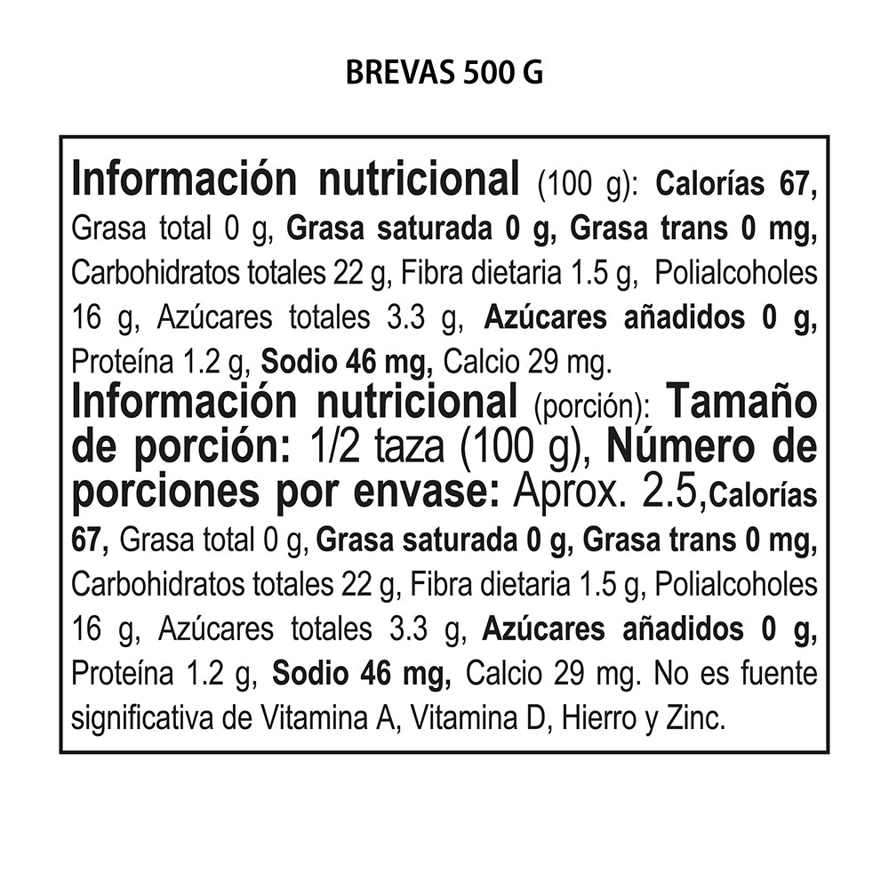 Brevas Sin Azúcar Konfyt x500gr