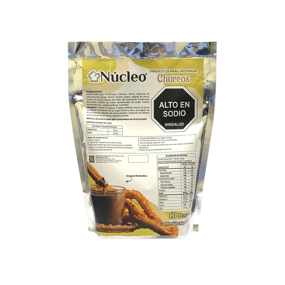 Premezcla para Churros Núcleo x500gr