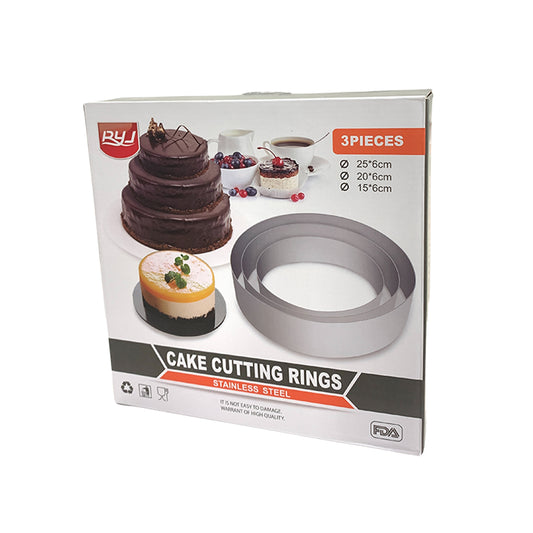Set Aros para Cortar x3und (15-20-25cm)