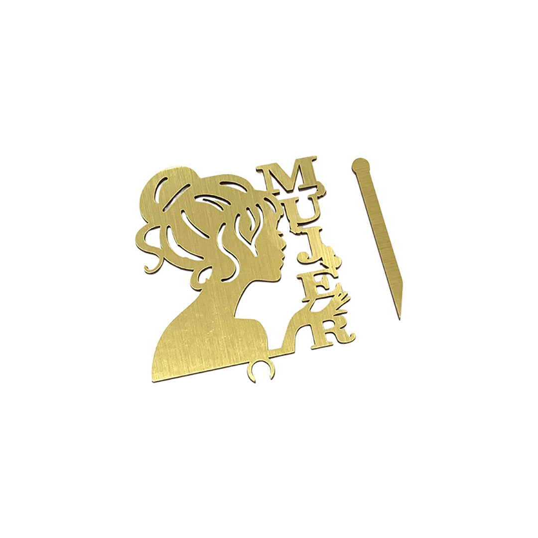 Topper Silueta de Mujer