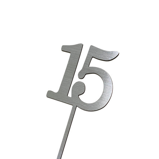 Topper 15 Pequeño Dorado REF: R67-14