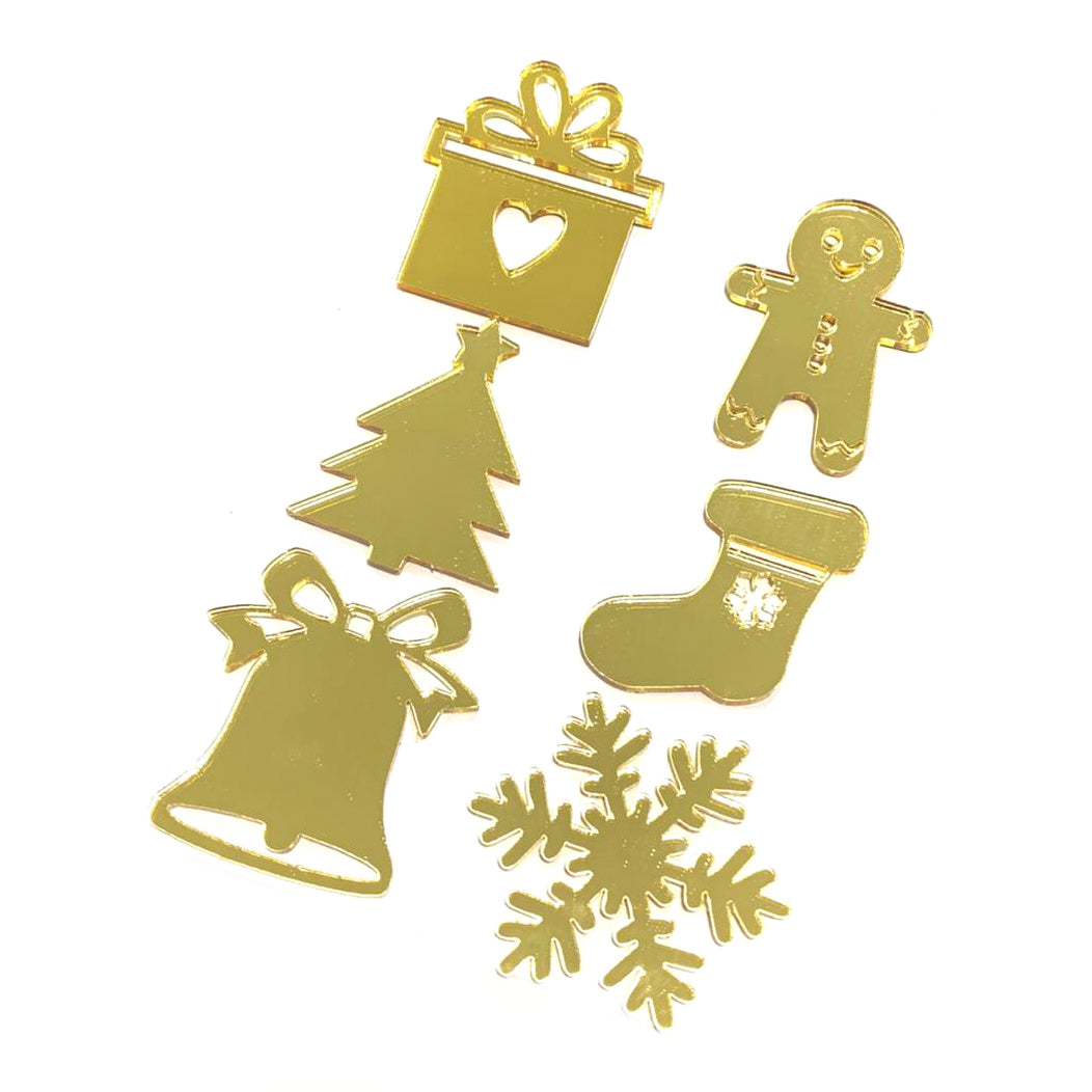 Pin Decorativo Navidad x6und