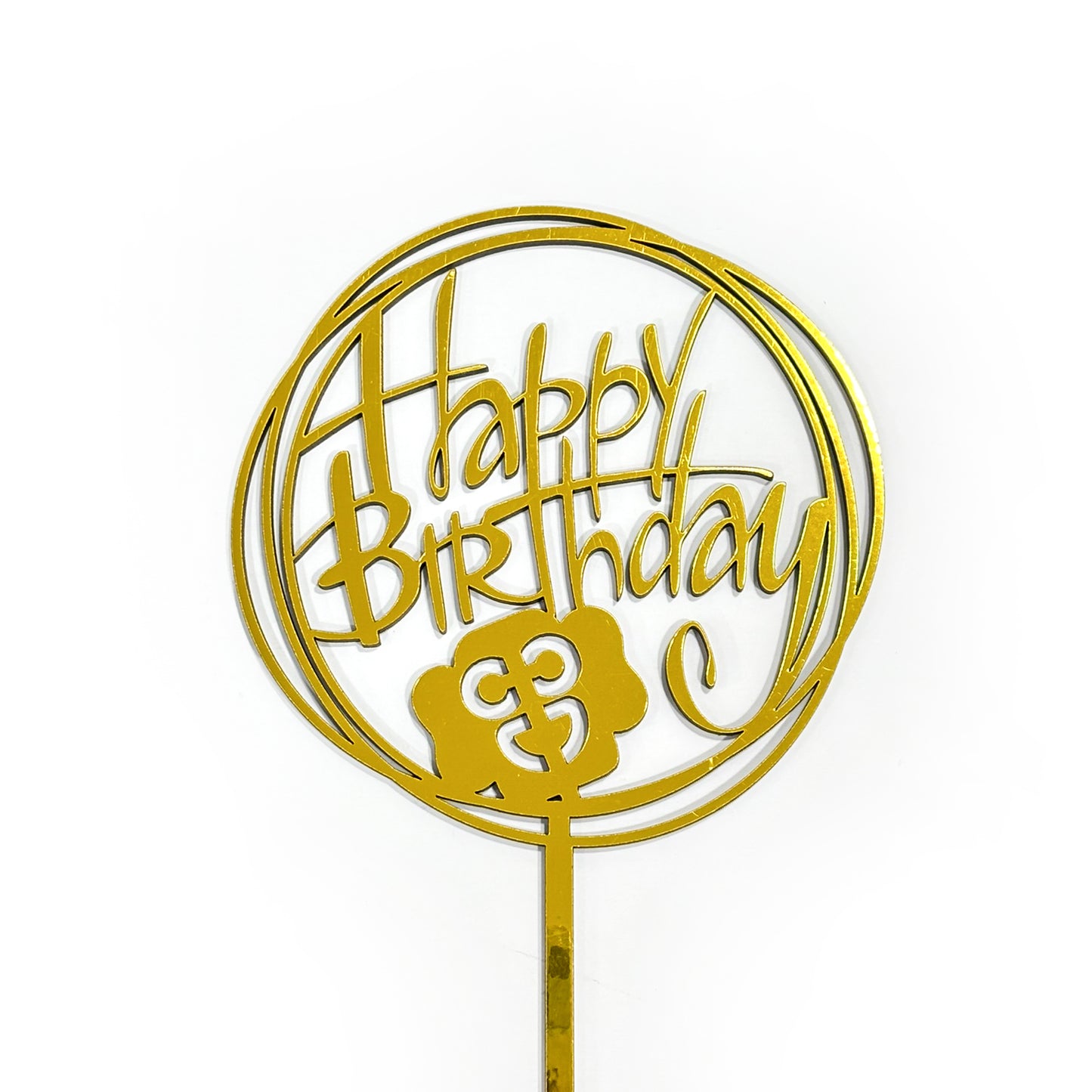 Topper Happy Birthday Marimonda Pequeño REF: C8-14