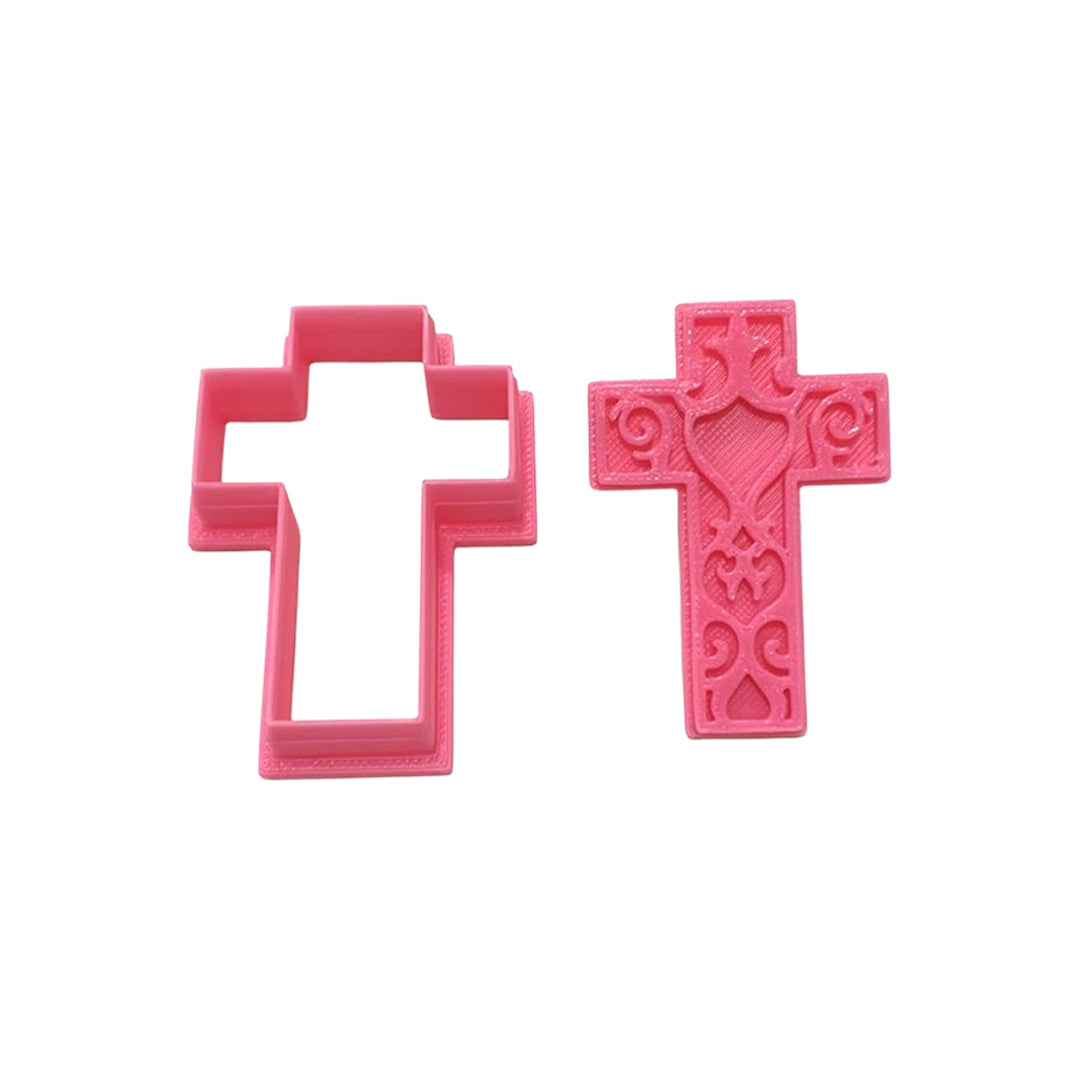 Cortador Plástico Cruz Filigrana