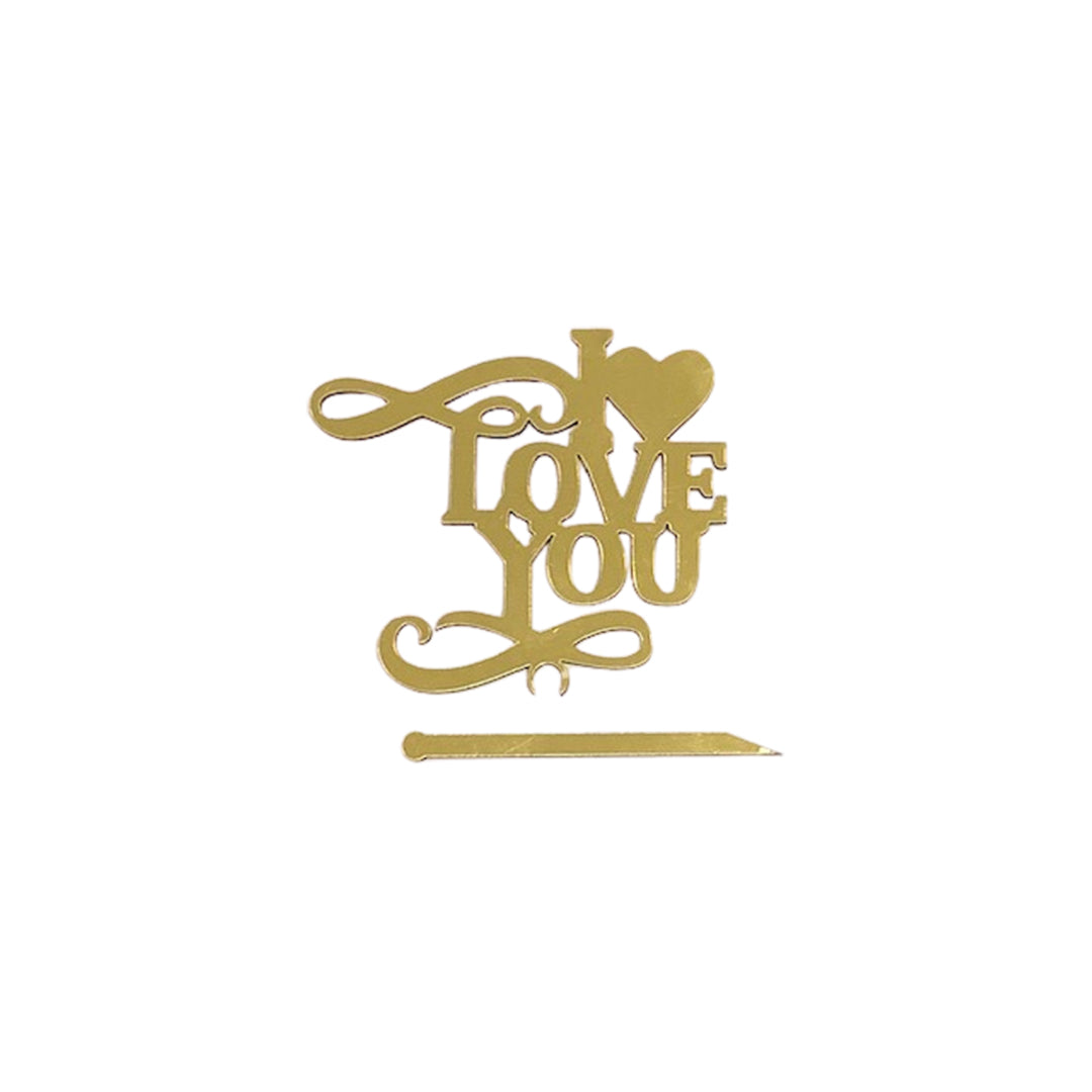 Topper Mini "I Love You" x1und
