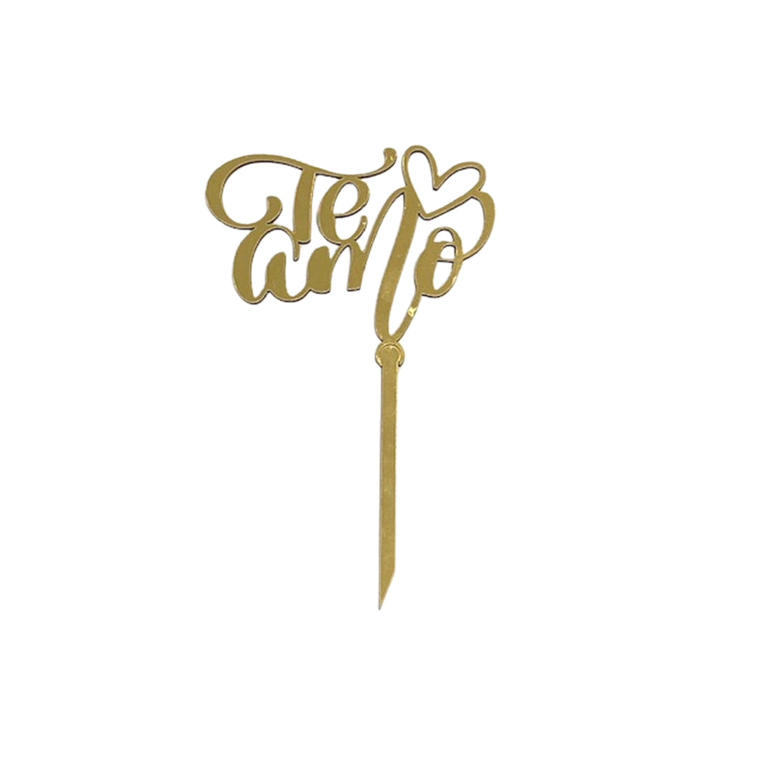 Topper Mini "Te Amo" x1und