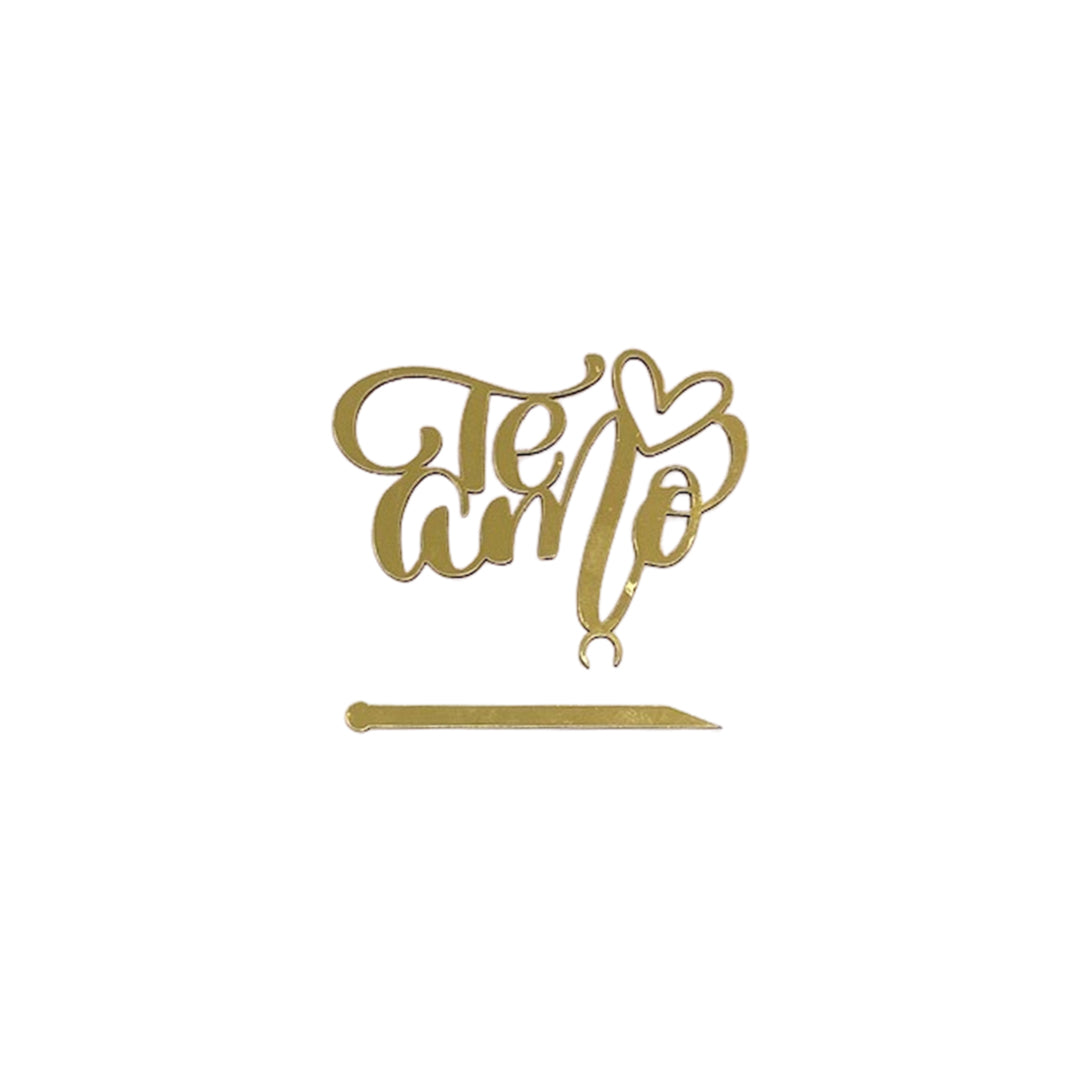 Topper Mini "Te Amo" x1und