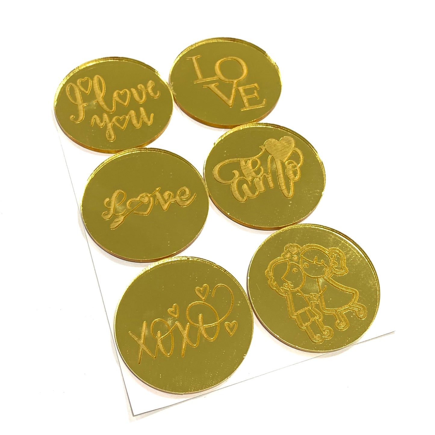 Moneda Decorativa "Amor" x6und