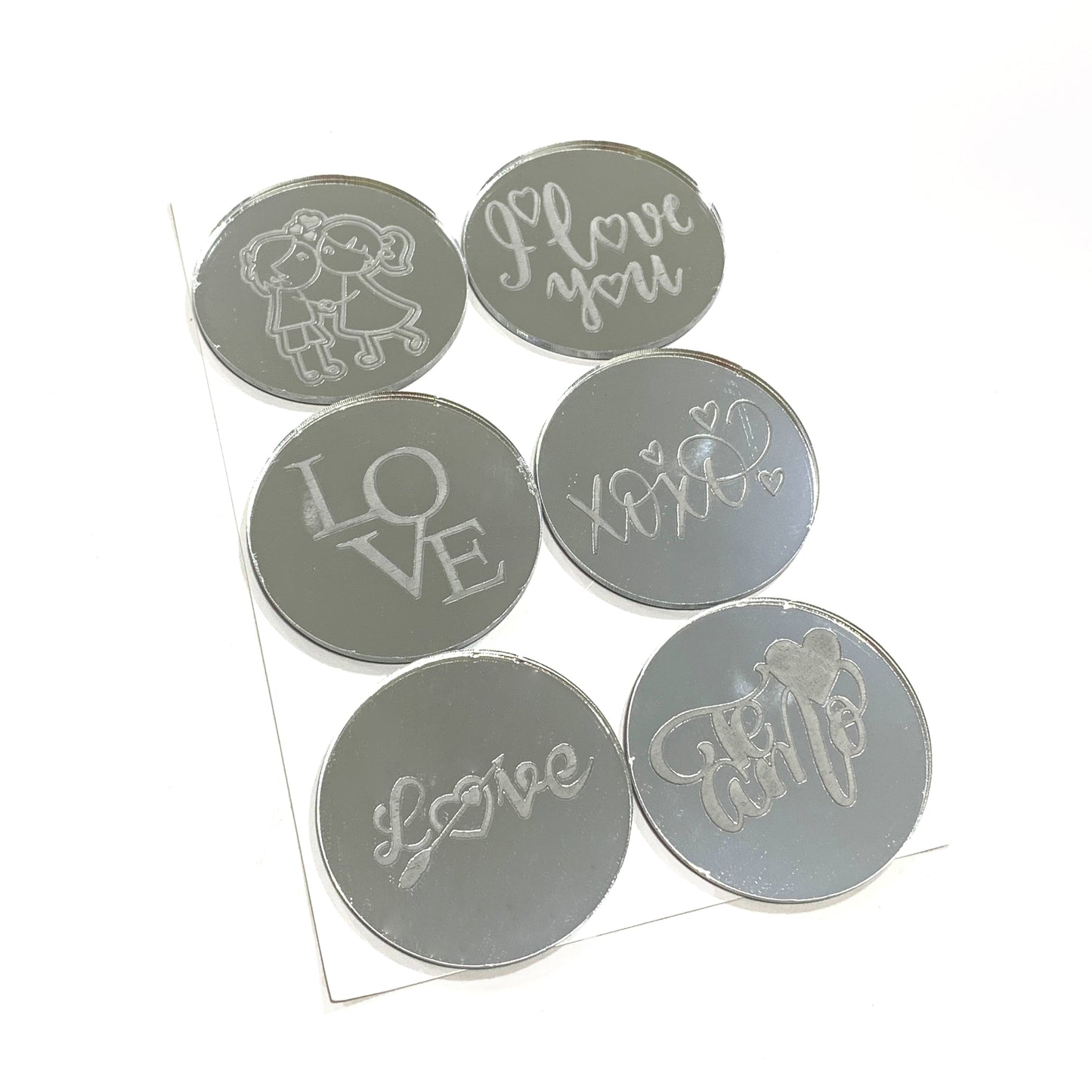 Moneda Decorativa "Amor" x6und