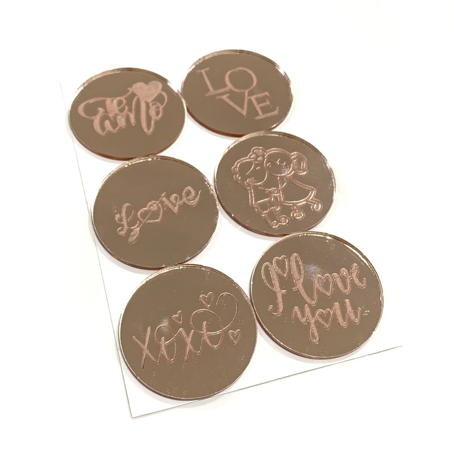 Moneda Decorativa "Amor" x6und