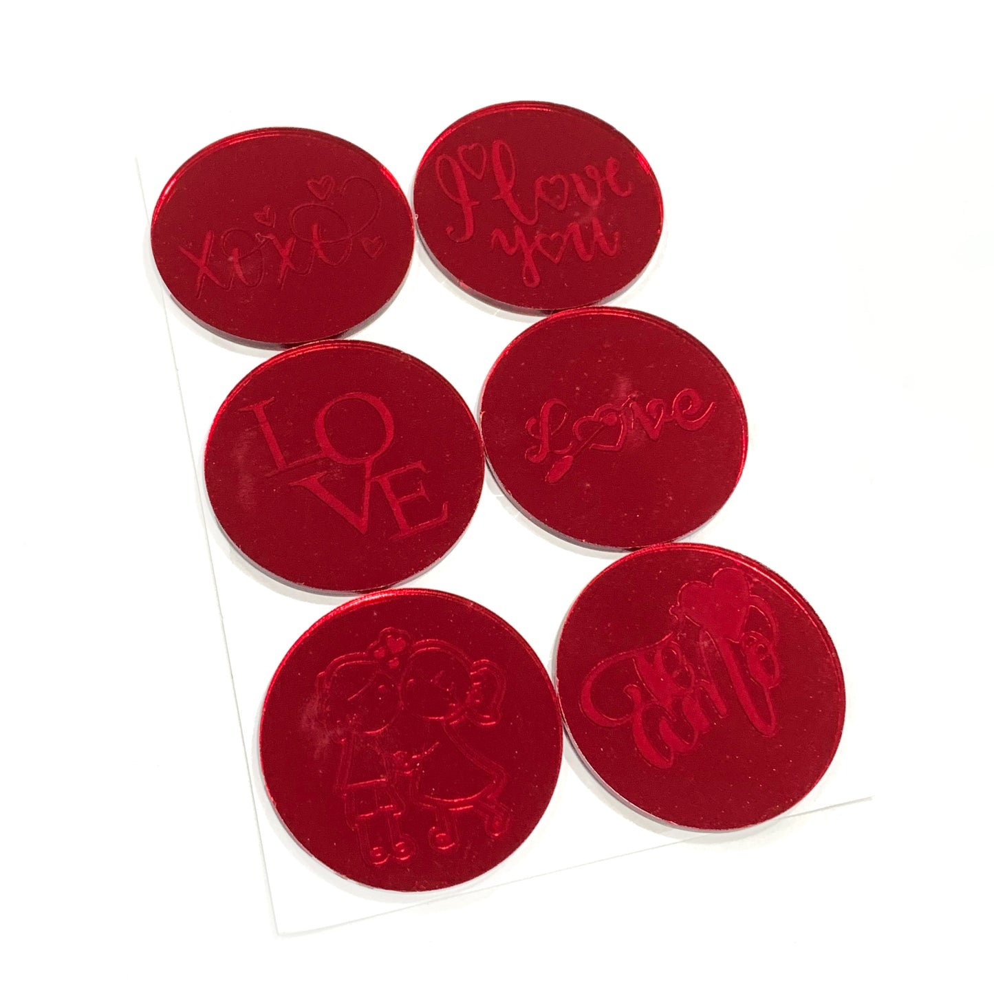 Moneda Decorativa "Amor" x6und