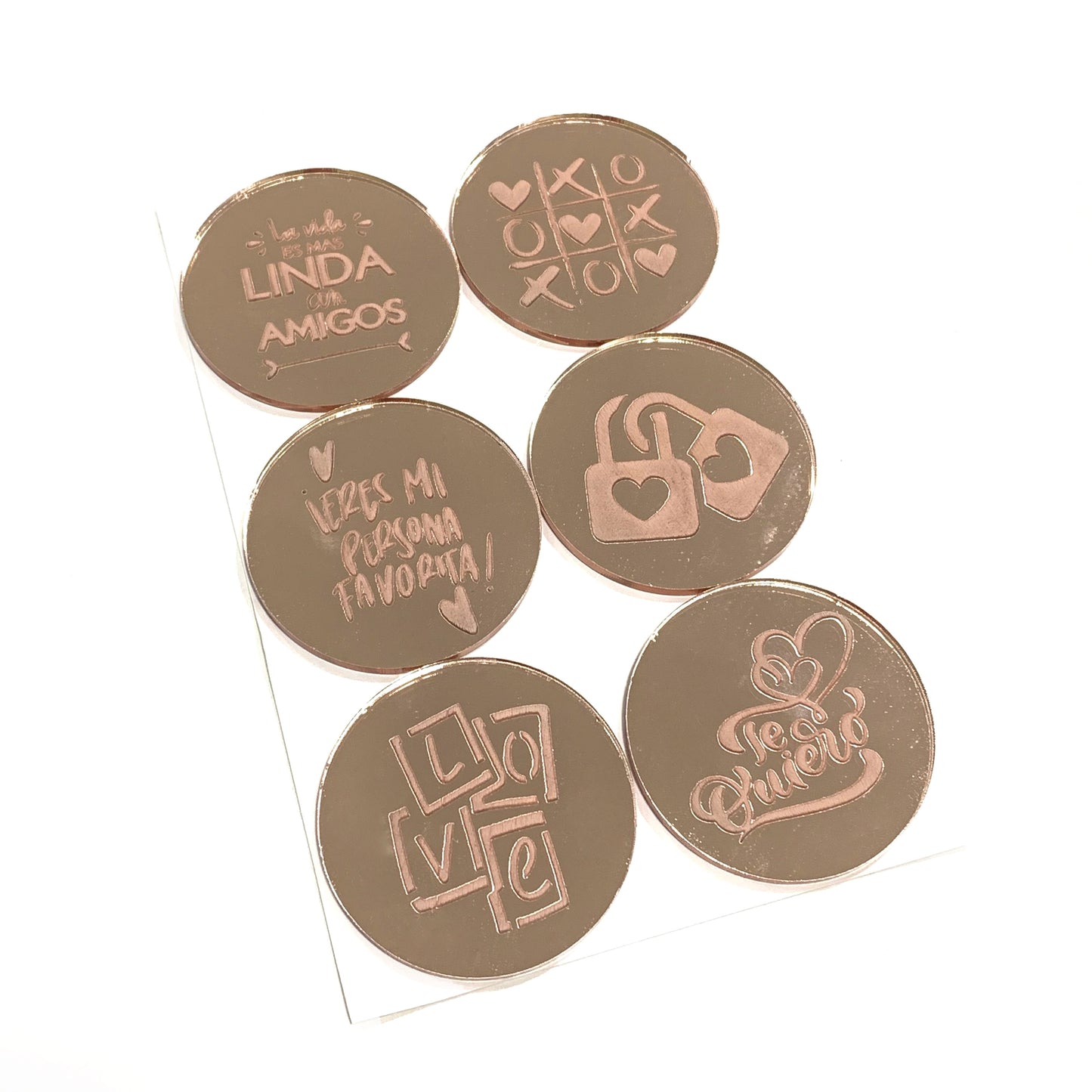 Moneda Decorativa "Amistad" x6und