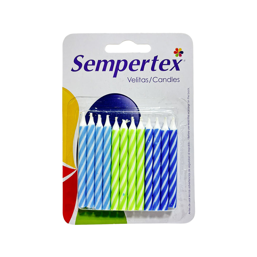 Vela Espiralada Niño Sempertex x24und