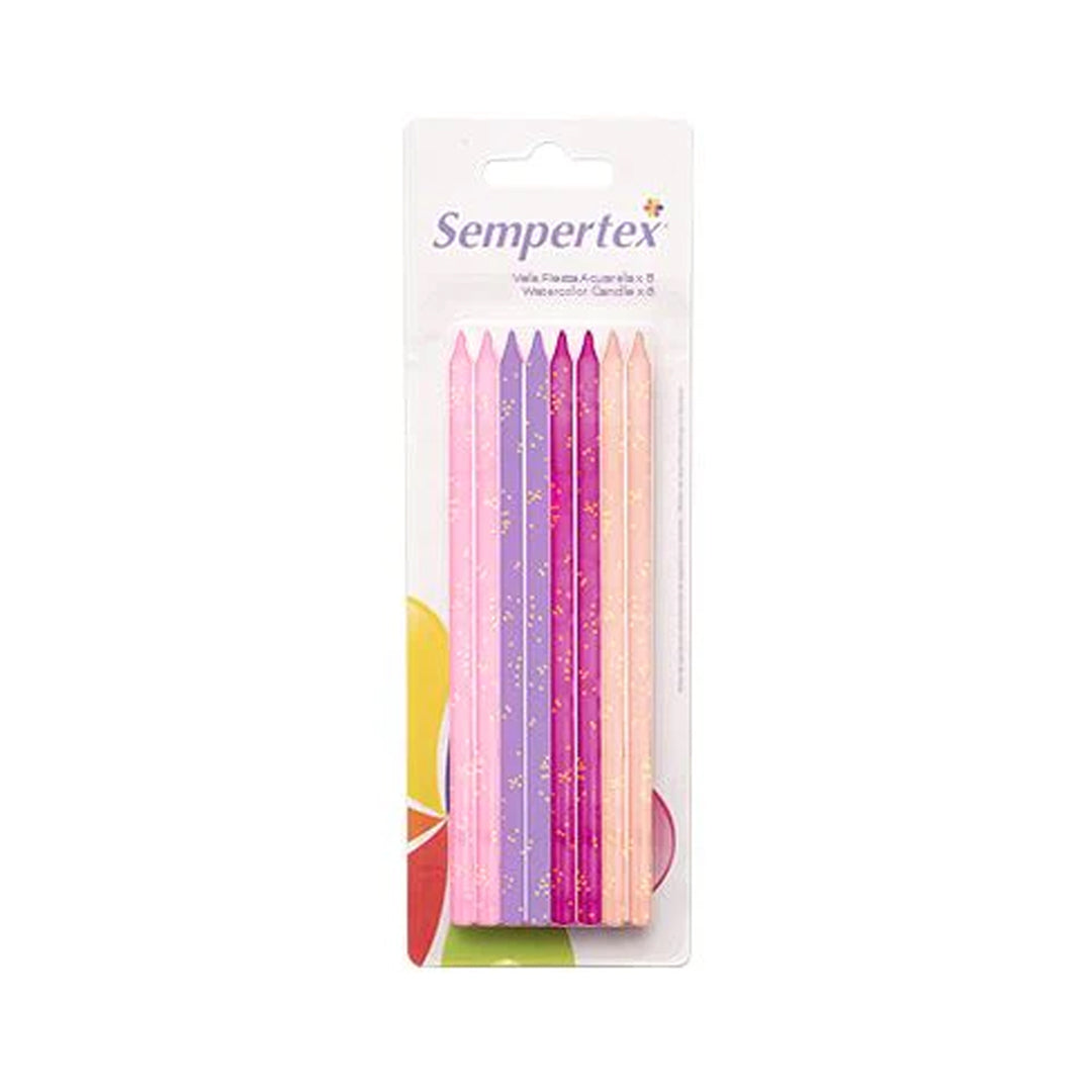 Vela Acuarela Sempertex x8und