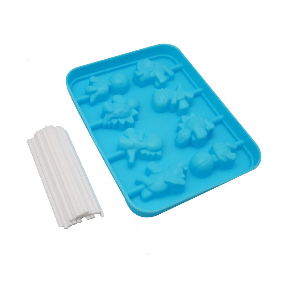 Molde Silicona Colombina Dinosaurio x8cav