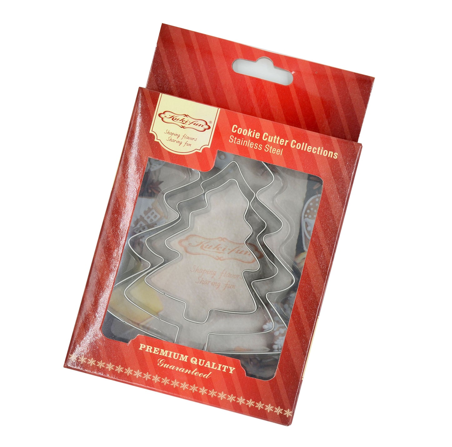 Set Cortadores Metálicos Árbol de Navidad x3und
