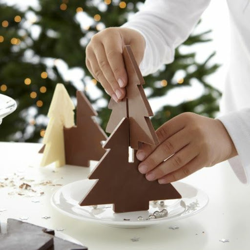 Molde Silicona Árbol de Navidad 3D