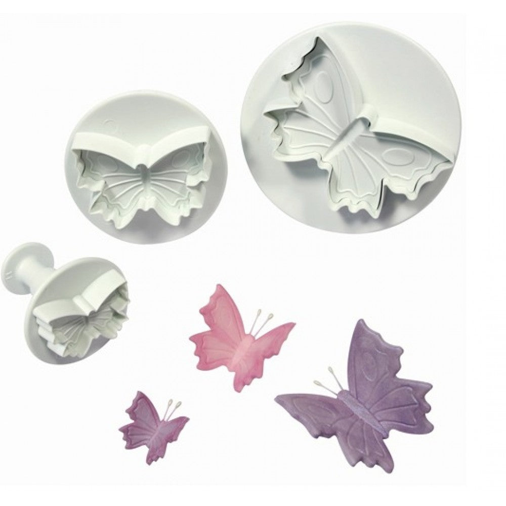 Cortadores Push Mariposas x3 und