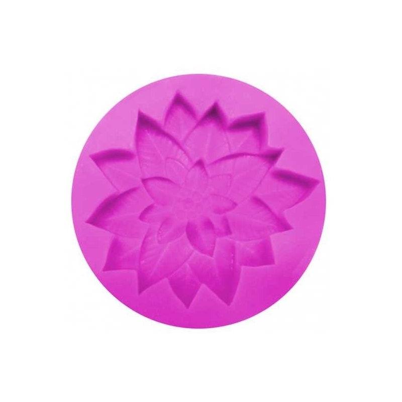 Molde Silicona Crisantemo