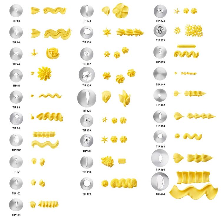 Set de Boquillas Maestro x 55 piezas