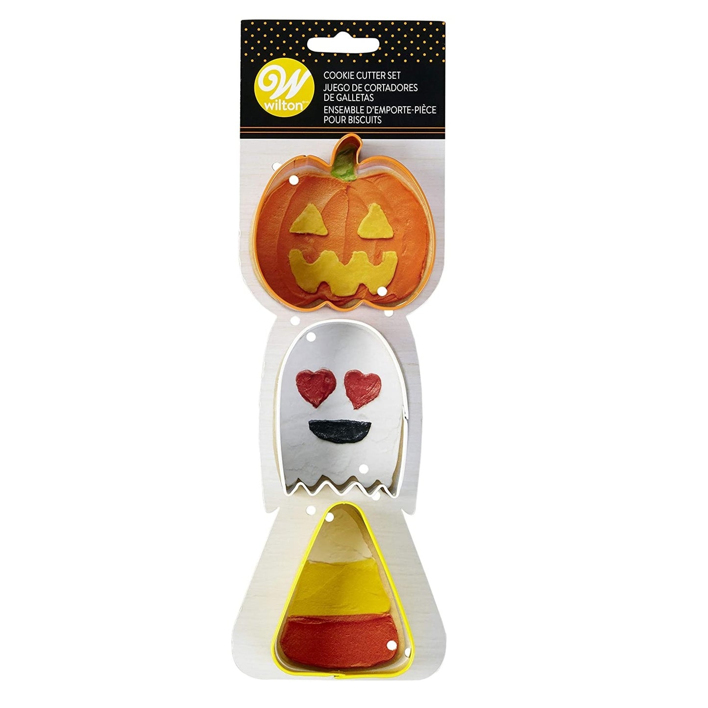 Set de Cortadores de Calabaza, Fantasma y Dulce Wilton