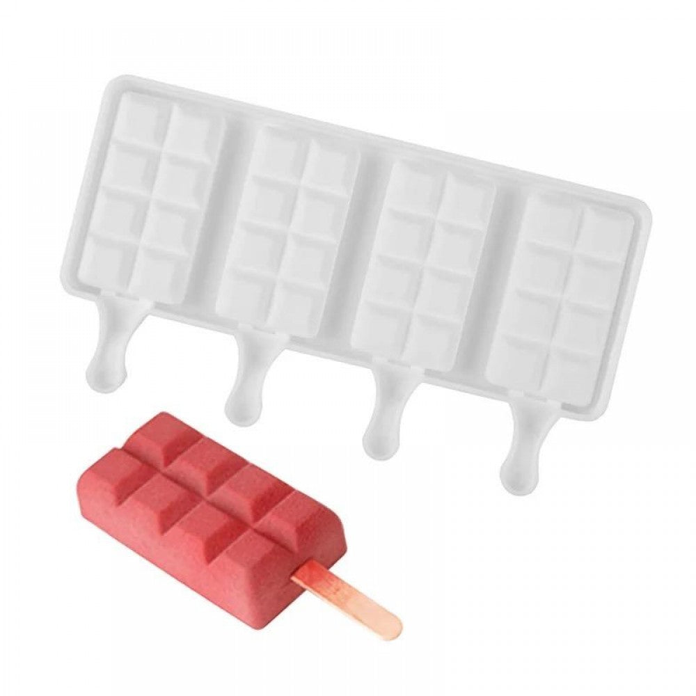 Molde Silicona Paleta Choco Jet x4cav