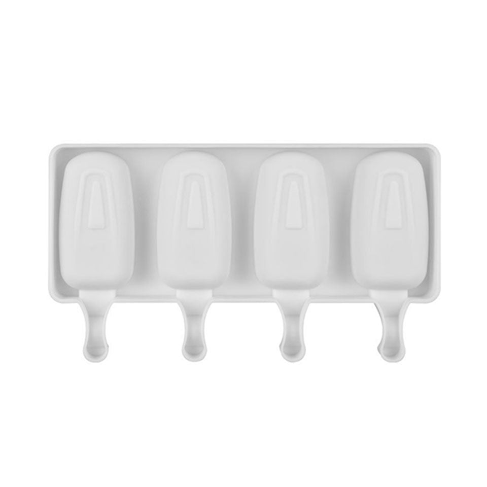 Molde Silicona Paleta Ovalada Pequeña x4cav