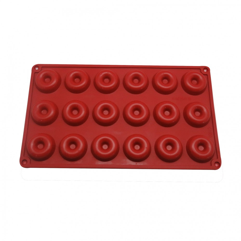 Molde Silicona para Mini Donas x 18cav