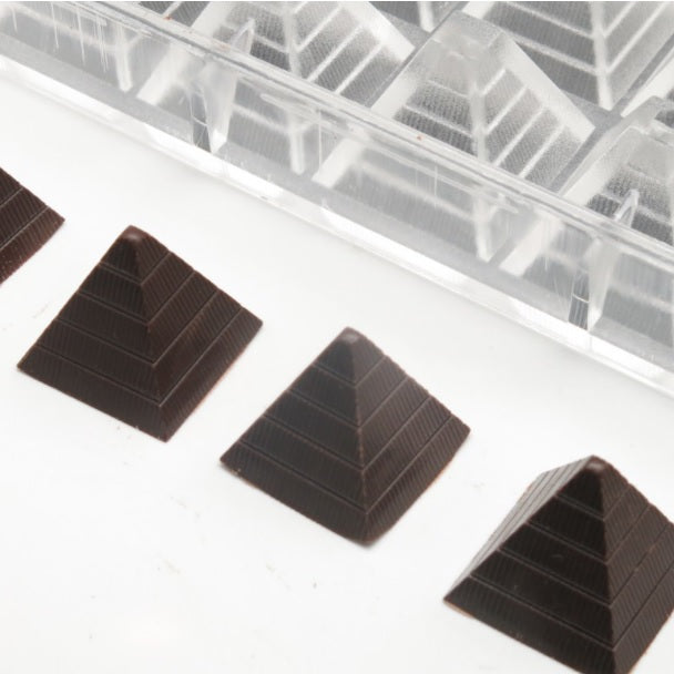 Molde Policarbonato Pirámide x21cav