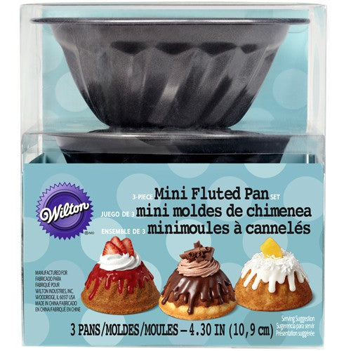 Set Mini Moldes de Chimenea x3und Wilton