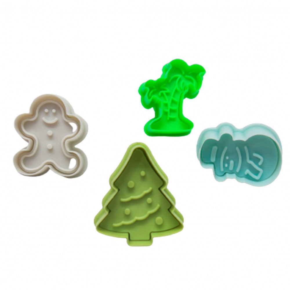 Cortadores Push Navidad x4und