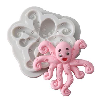 Molde Silicona Pulpo