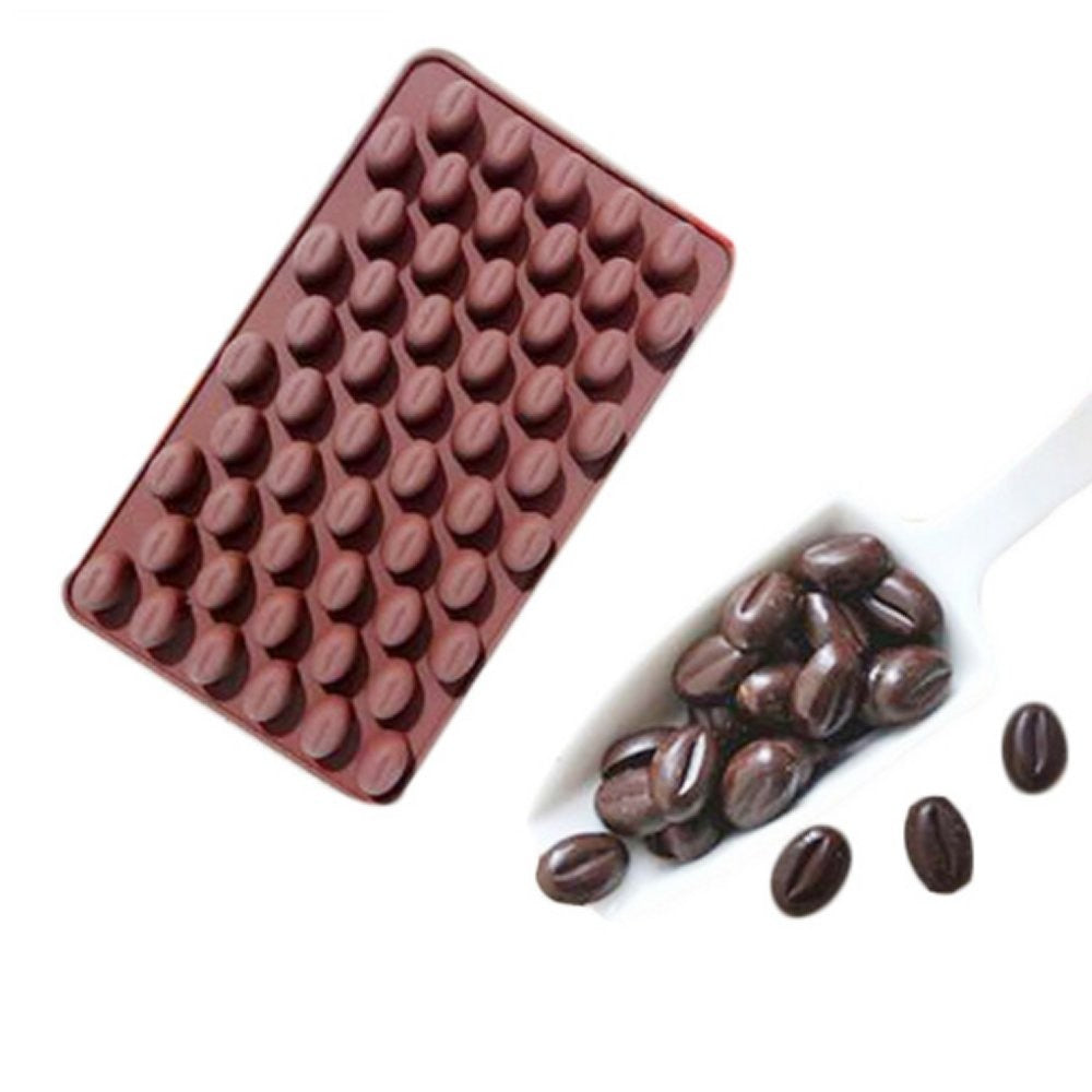 Molde Silicona Grano de Café x55cav