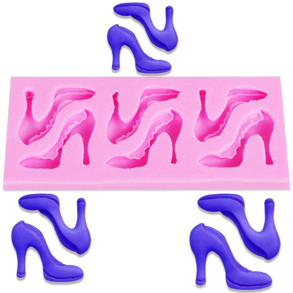 Molde Silicona Zapatillas x6 cav