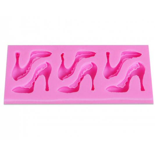 Molde Silicona Zapatillas x6 cav