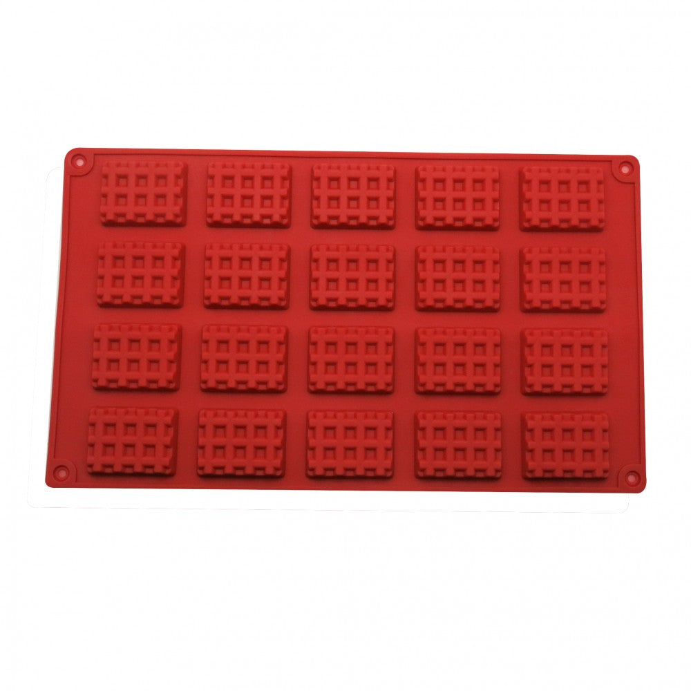 Molde Silicona Choco Tableta x20cav