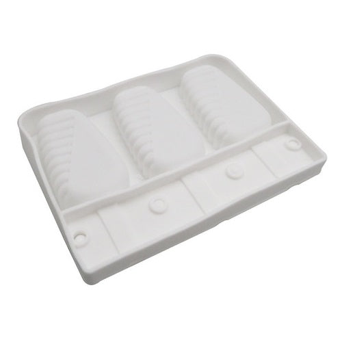 Molde Silicona Paleta Ovalada Decorada x3cav