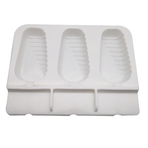 Molde Silicona Paleta Ovalada Decorada x3cav