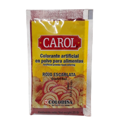 Color Vegetal Rojo x25gr