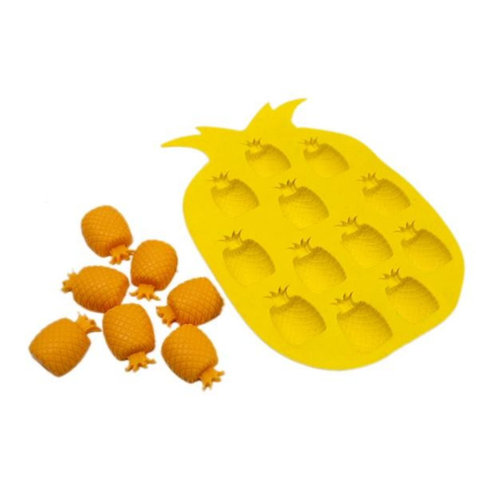 Molde Silicona Piña x12 cav